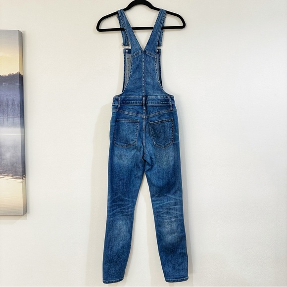 🔥 HOST PICK 🔥 Madewell Skinny Denim Overalls in Jansing Wash Size Small - Picture 9 of 13
